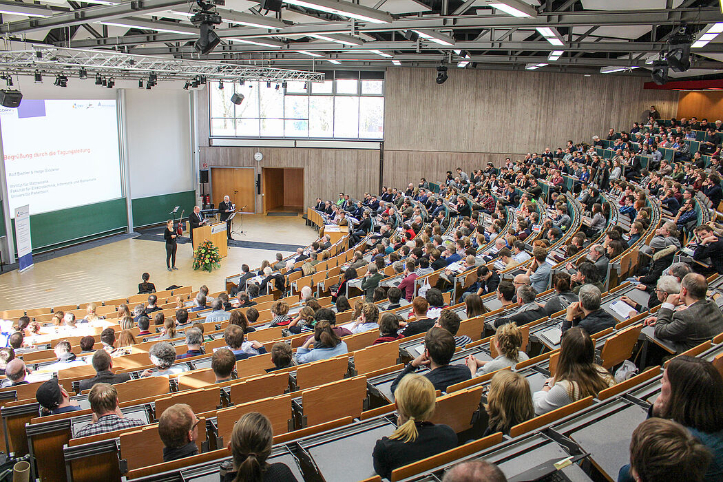 Foto (Universität Paderborn, Johannes Pauly): Auditorium maximum